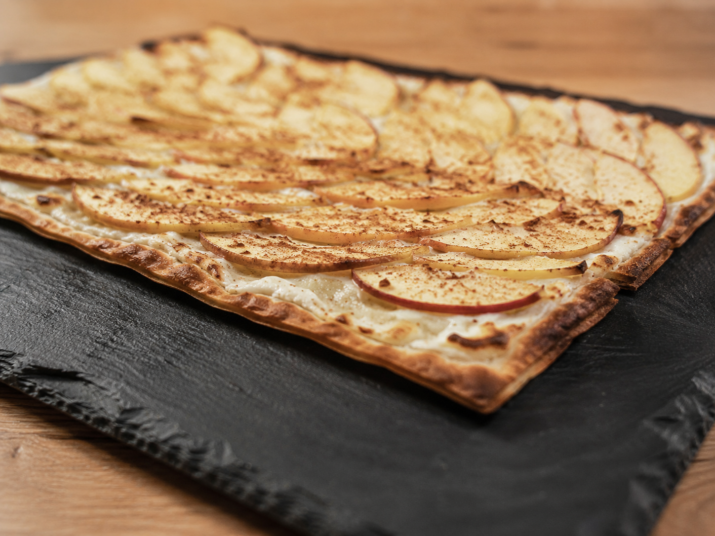 Süßer Flammkuchen