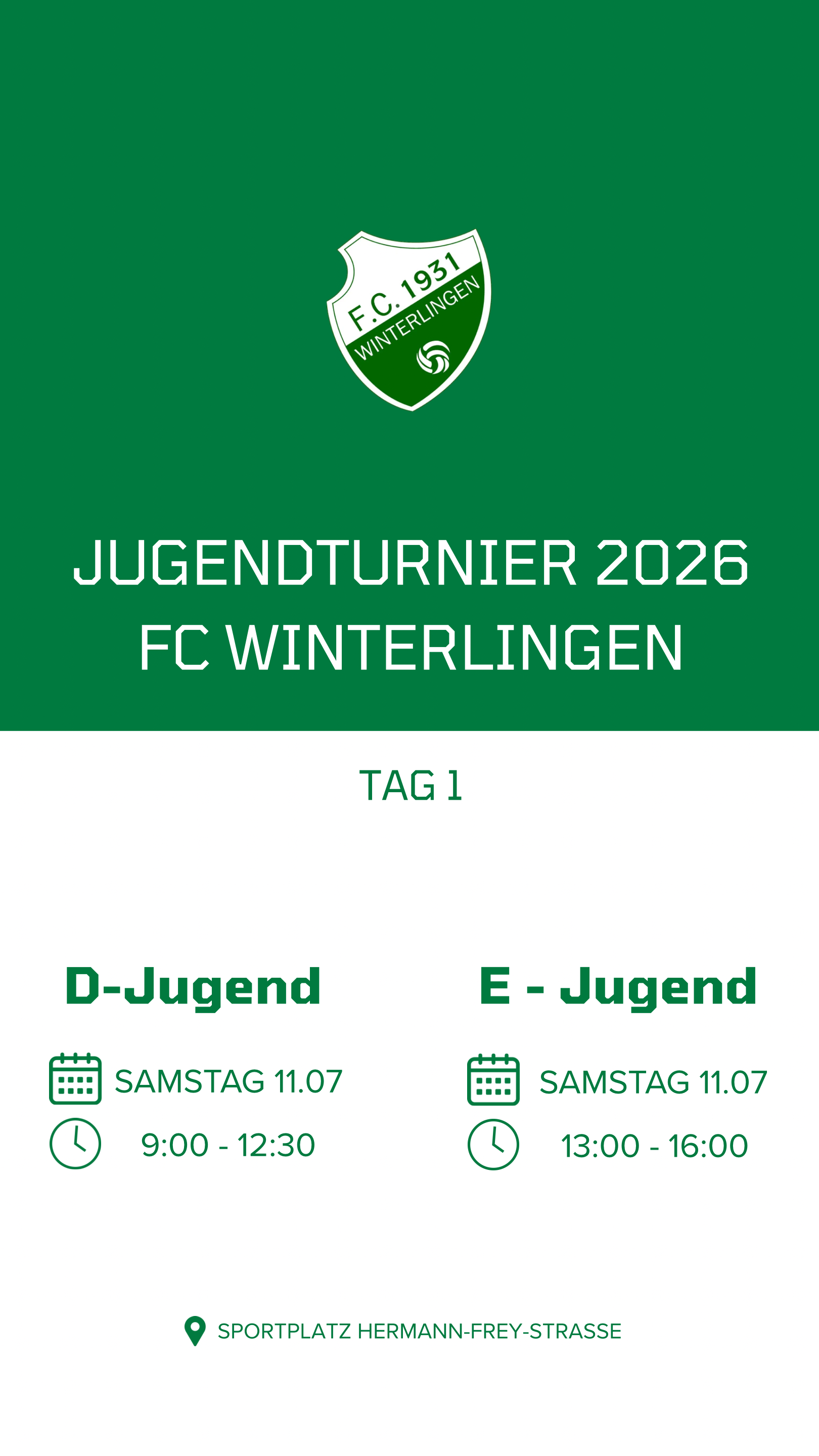 Jugend Turnier 2026